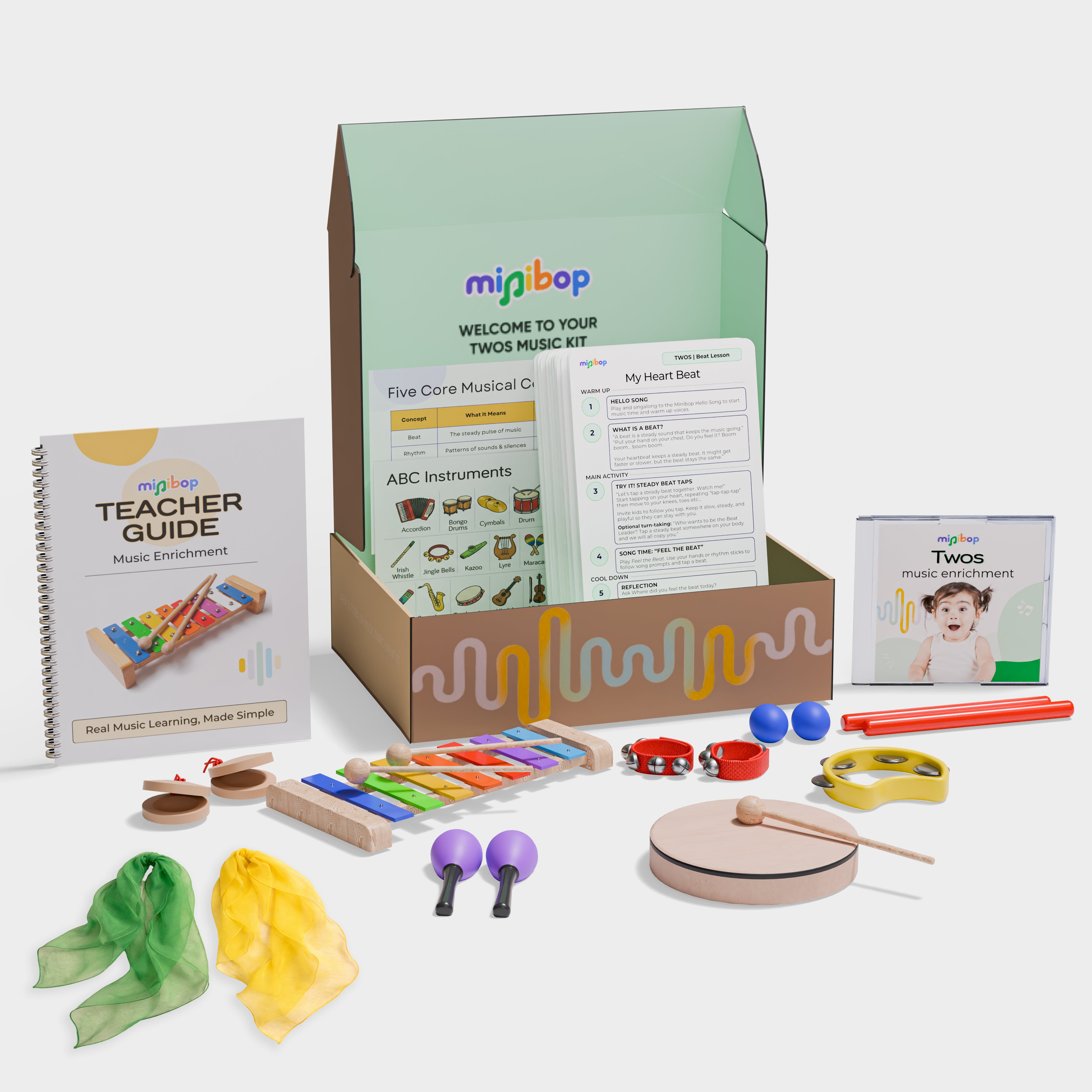 Minibop Music Enrichment Kit